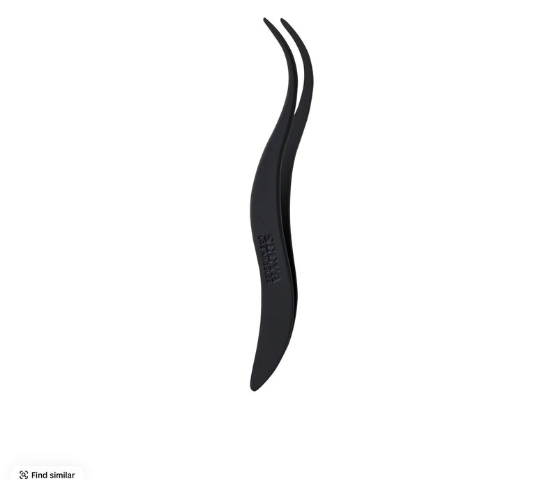 StainlessTweezer Tip Precision Cosmetic Makeup Lash Tool, Balanced Weight Flawless Handle, Minimalist Style Style Setup Essential Lash Component